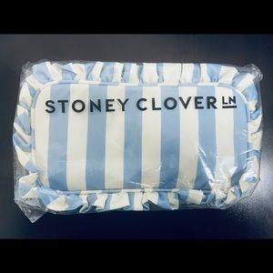 Stoney Clover Lane Discontinued Hydrangea Small Ruffle Pouch and Heart Patch!